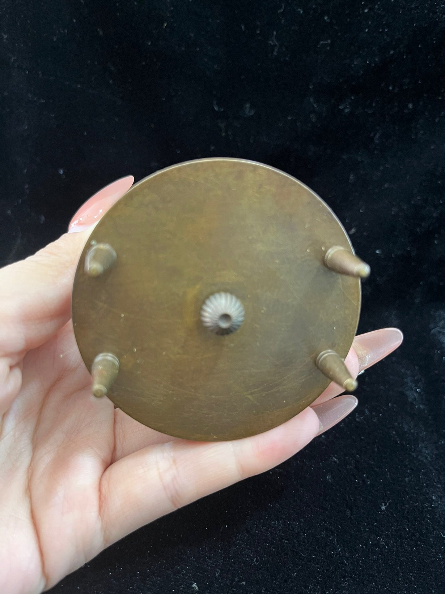 Chinese antique cloisonn é cylindrical watch