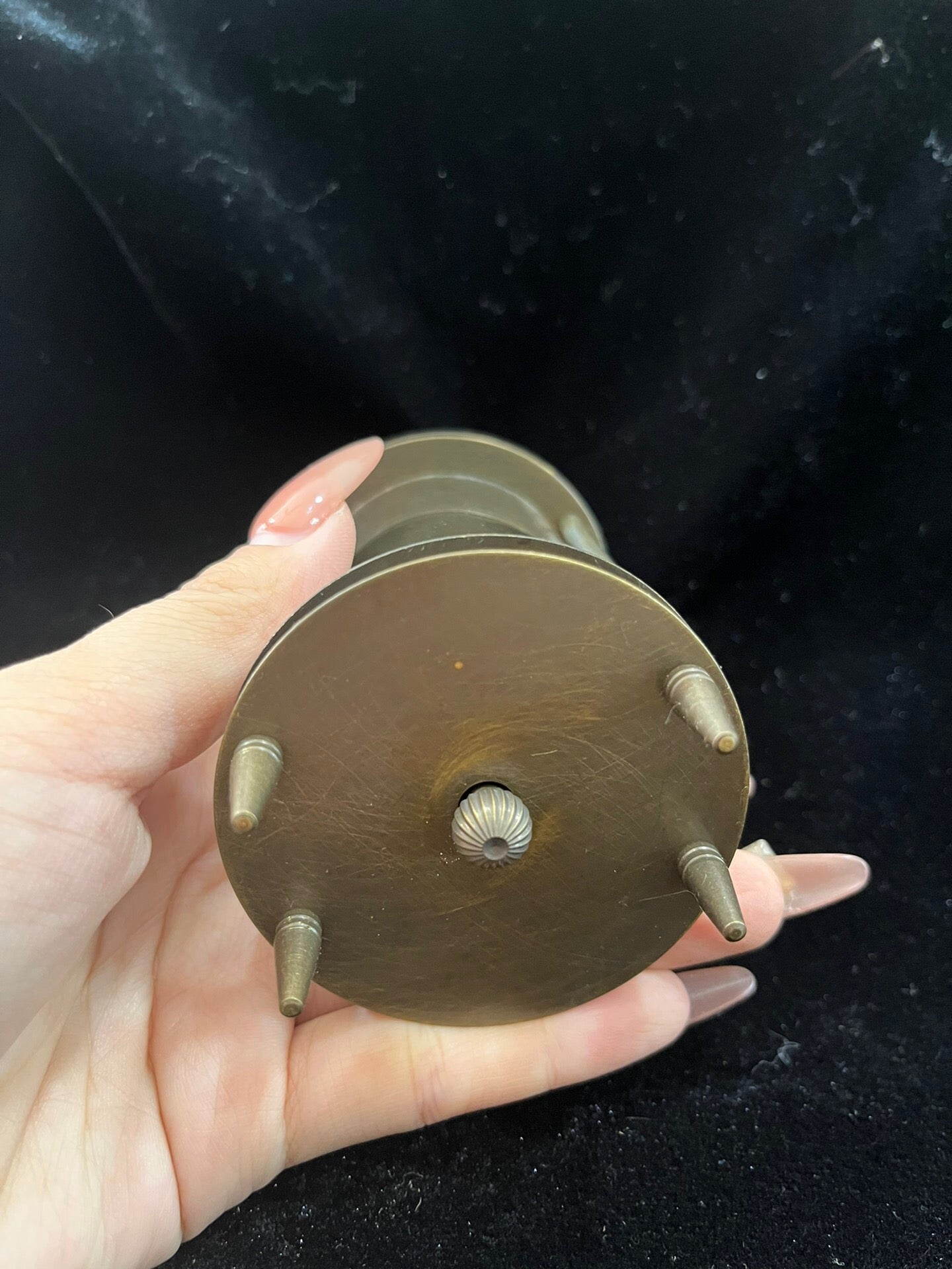 Chinese antique prosperous cylindrical ball watch