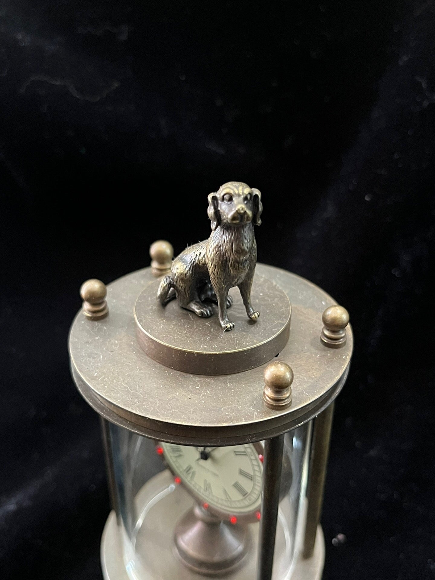 Chinese antique prosperous cylindrical ball watch