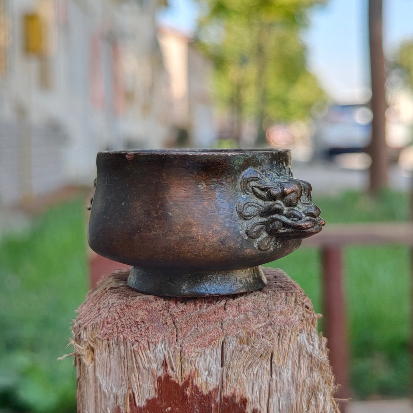 Chinese pure copper incense burner