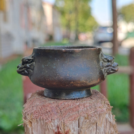 Chinese pure copper incense burner