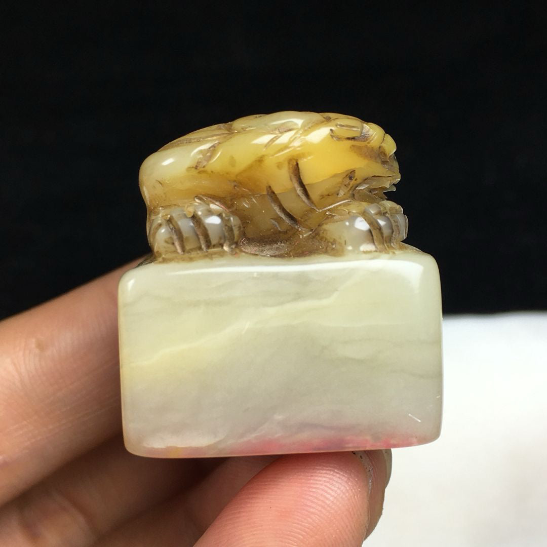 Chinese Antique Shoushan Stone Seal