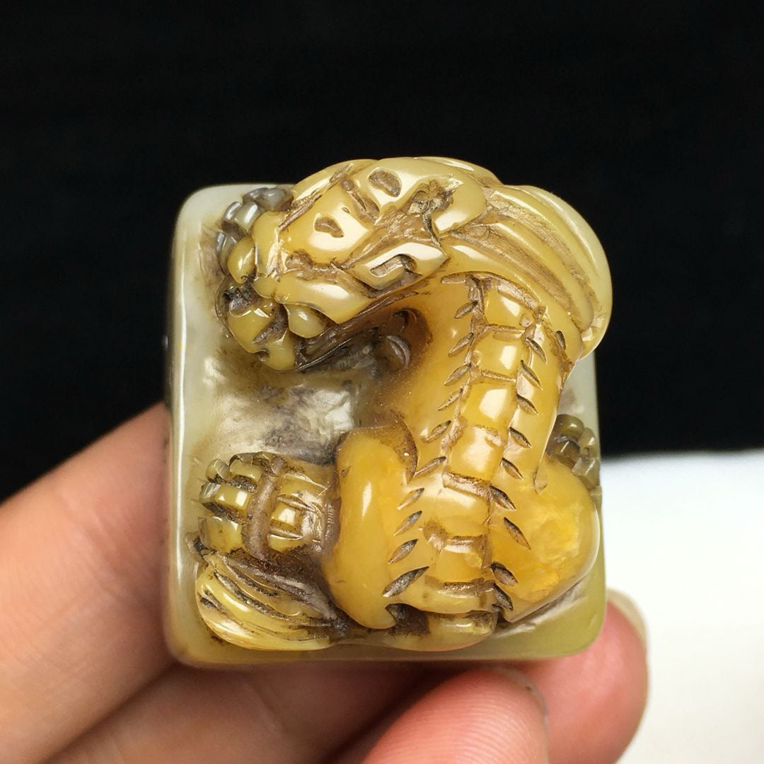 Chinese Antique Shoushan Stone Seal