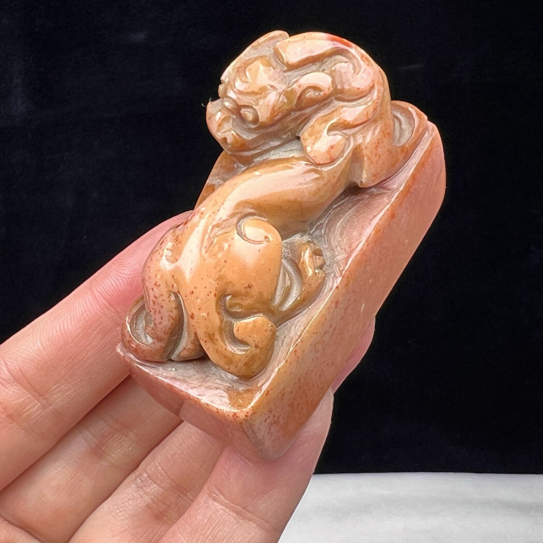 Chinese Antique Shoushan Stone Seal
