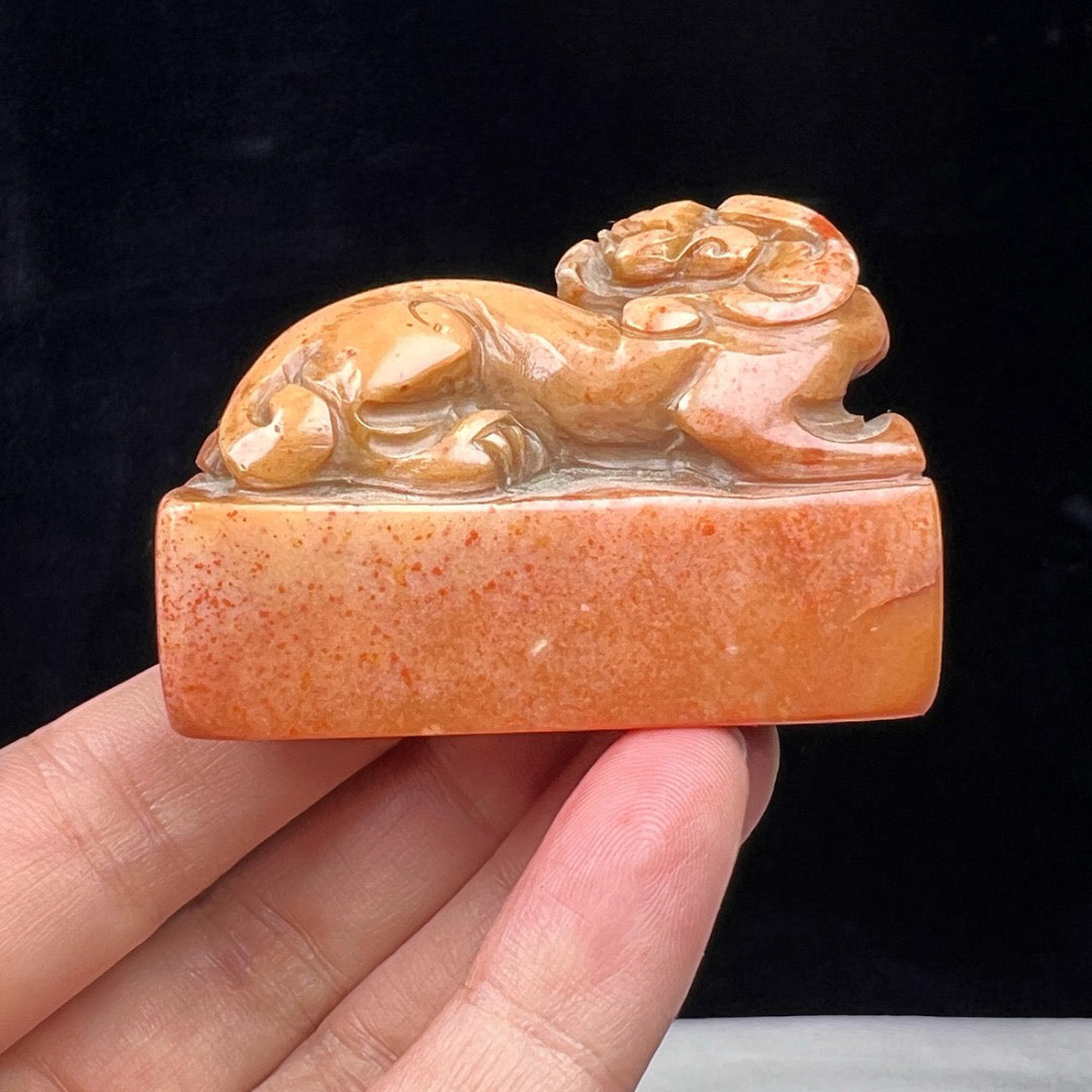 Chinese Antique Shoushan Stone Seal