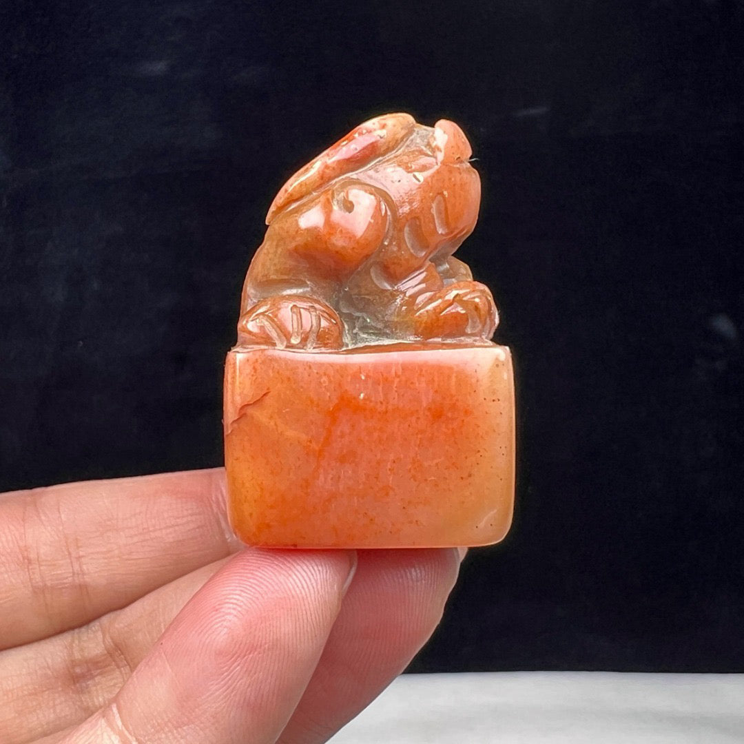 Chinese Antique Shoushan Stone Seal