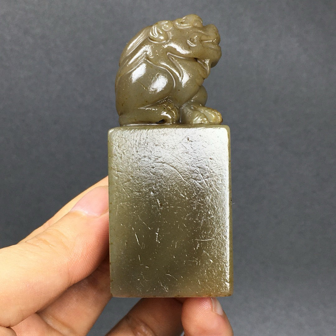 Chinese Antique Shoushan Stone Seal