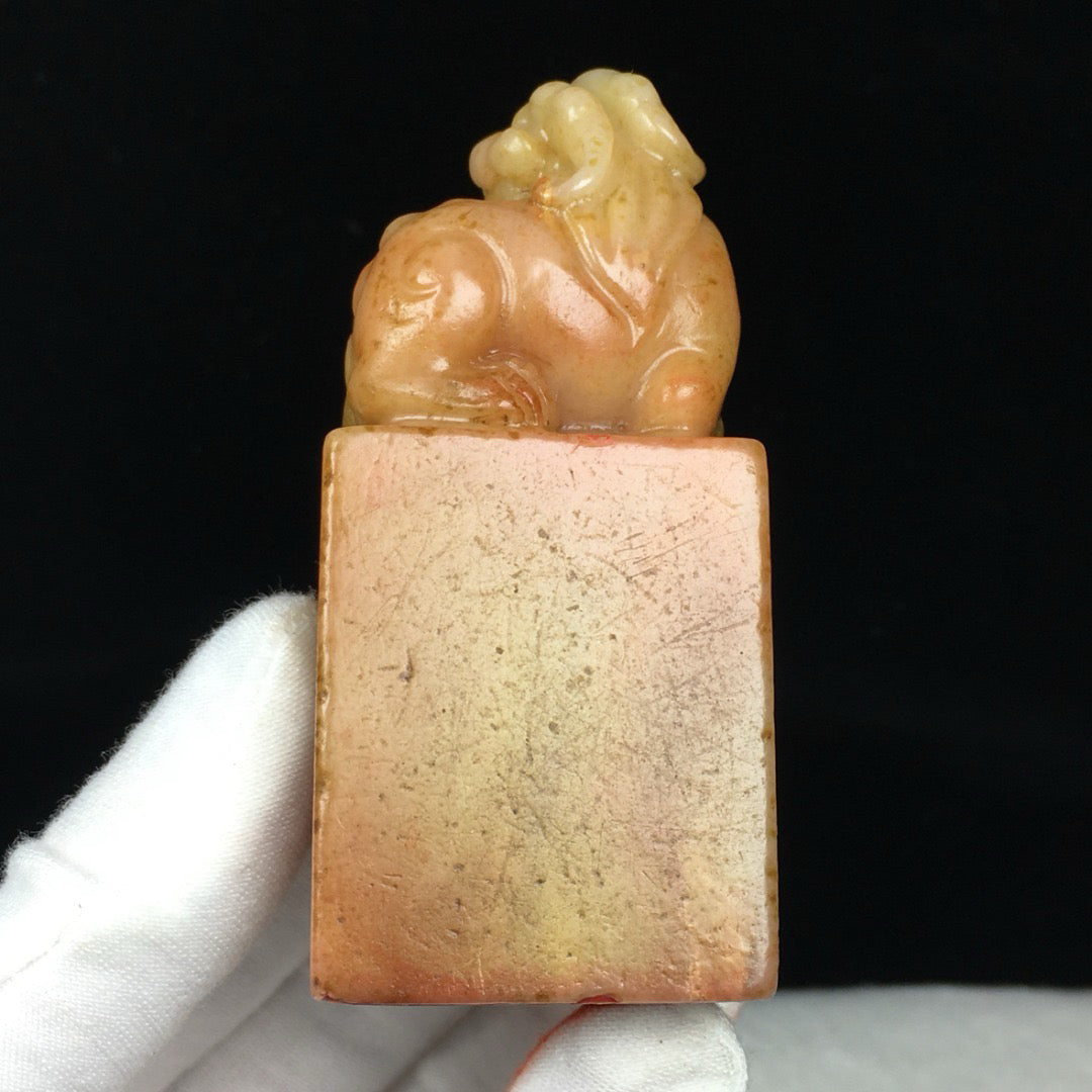 Chinese Antique Shoushan Stone Seal