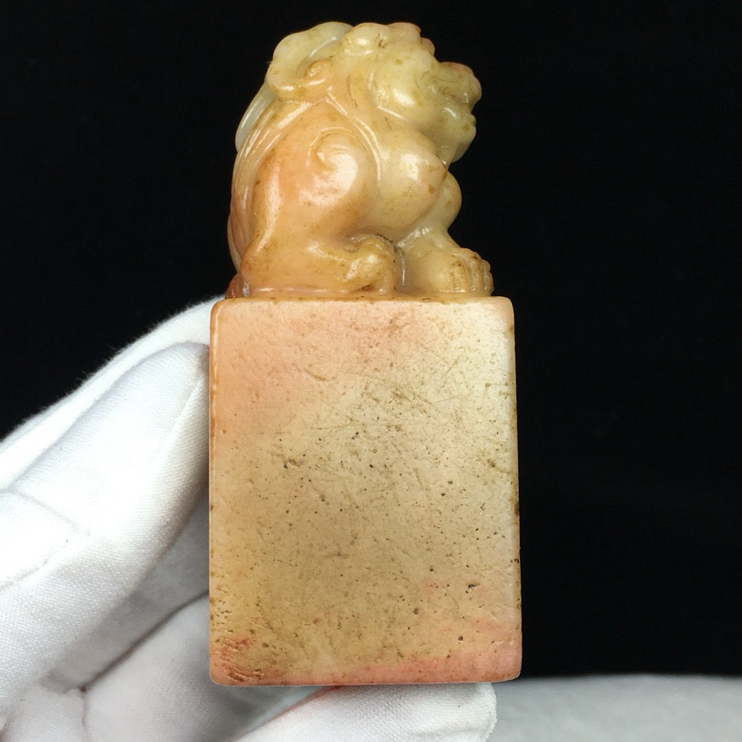 Chinese Antique Shoushan Stone Seal