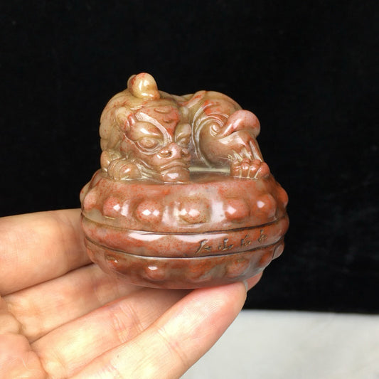 Chinese Antique Shoushan Stone Seal