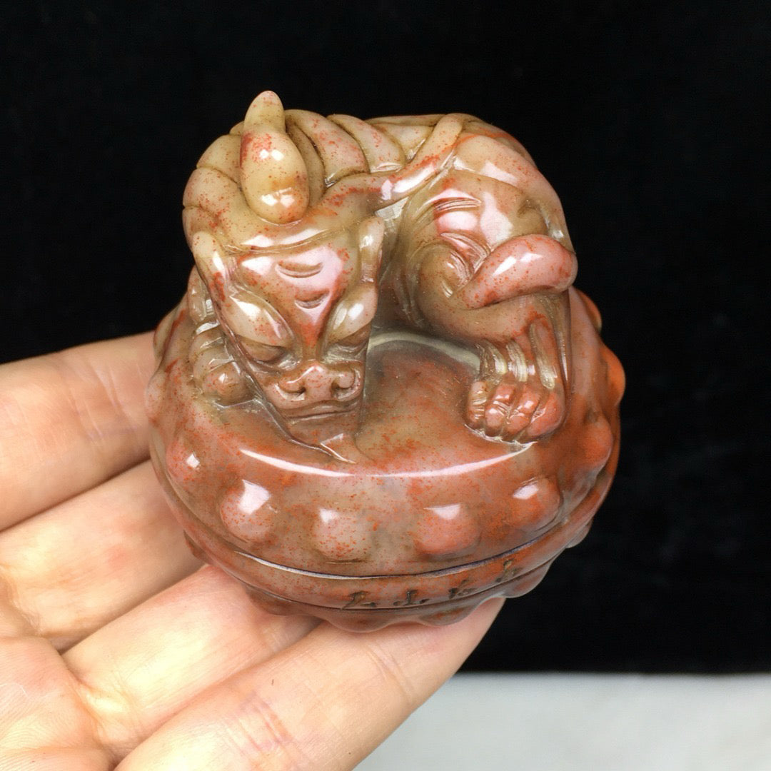 Chinese Antique Shoushan Stone Seal