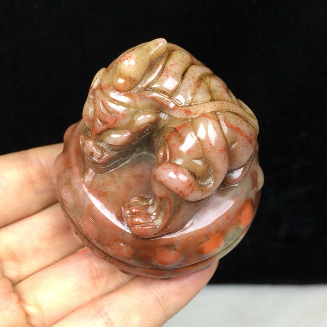 Chinese Antique Shoushan Stone Seal