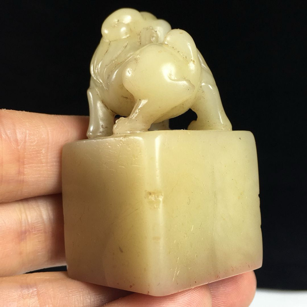 Chinese Antique Shoushan Stone Seal