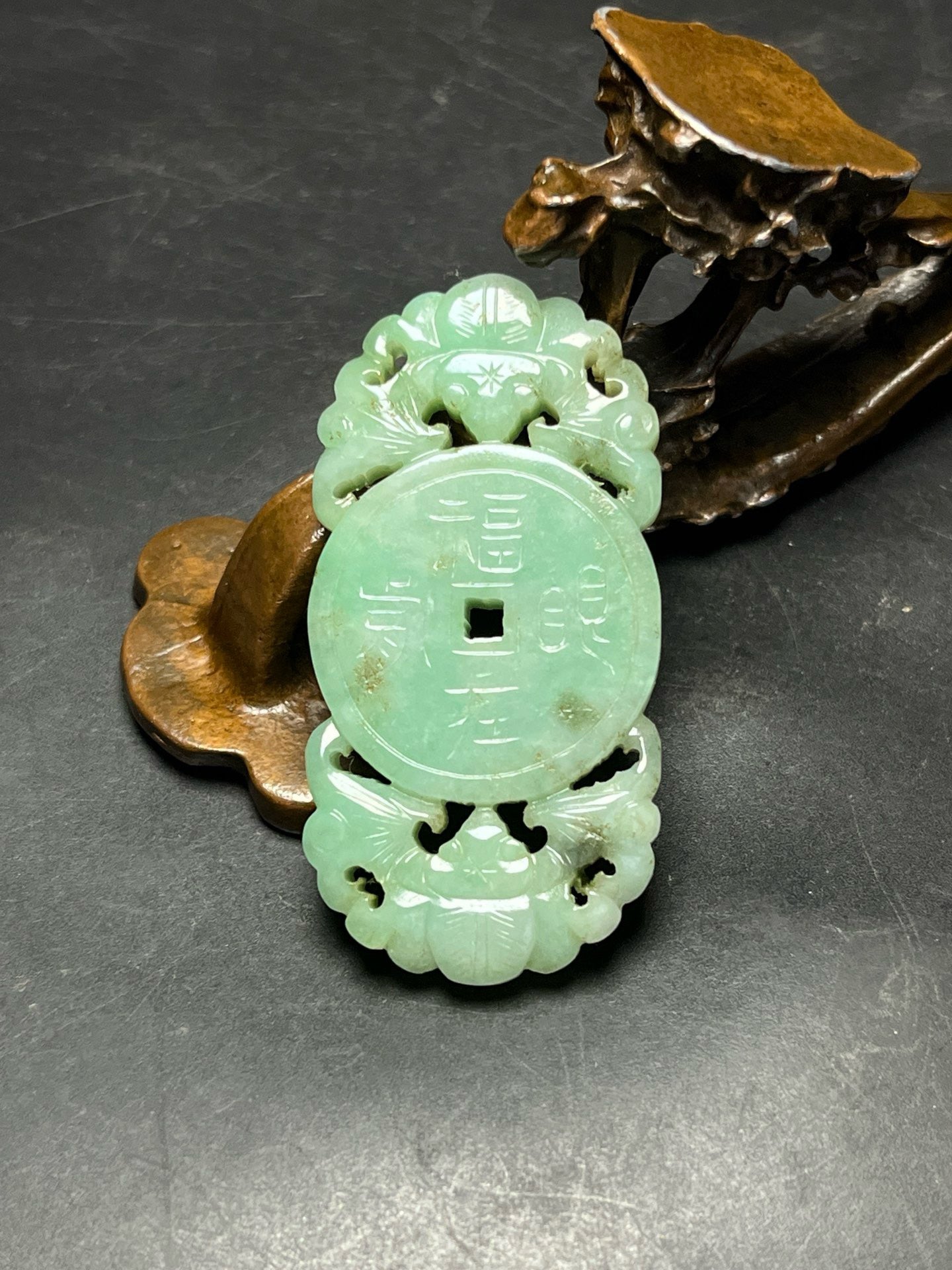 Chinese antique natural jadeite