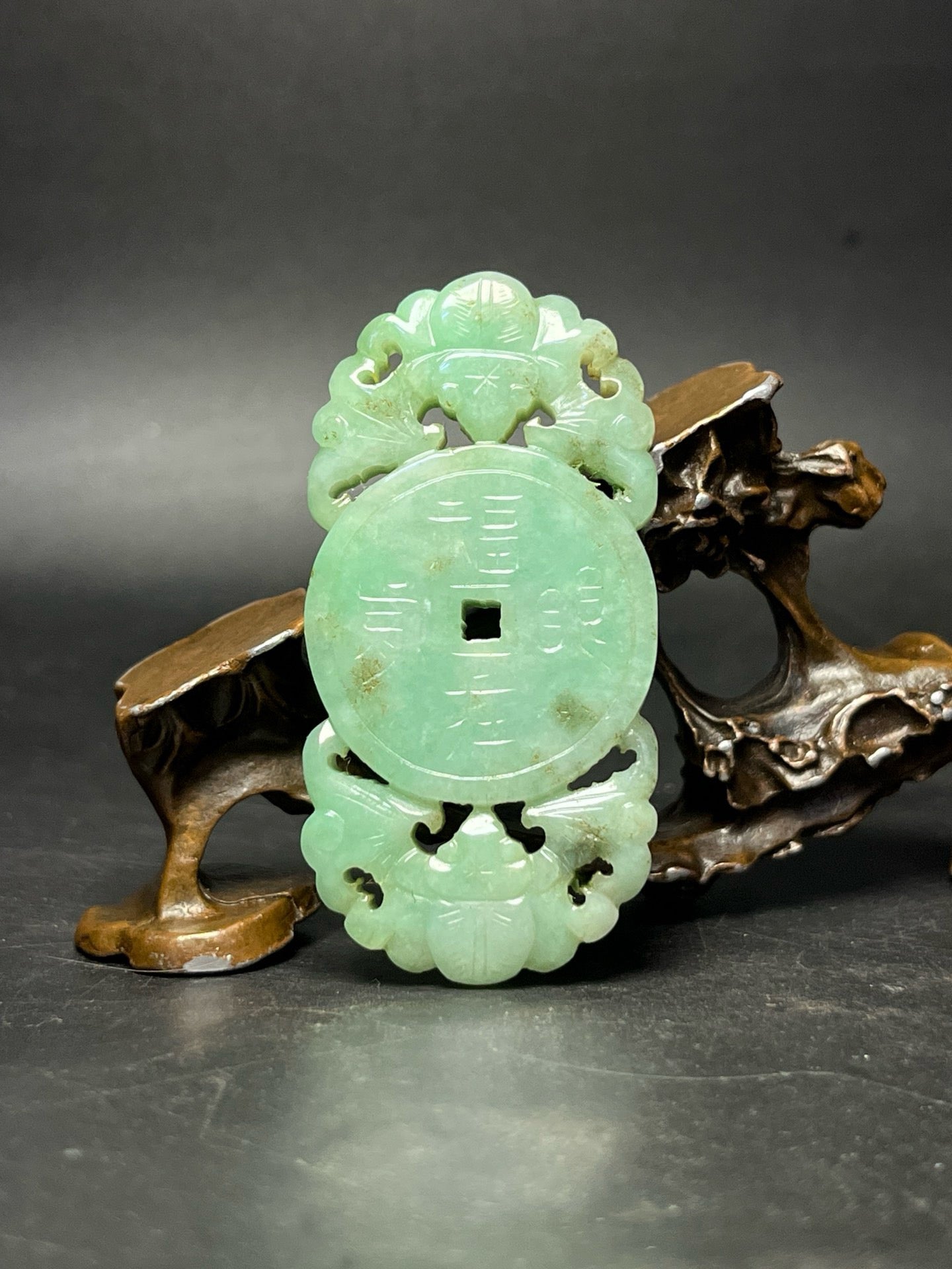 Chinese antique natural jadeite