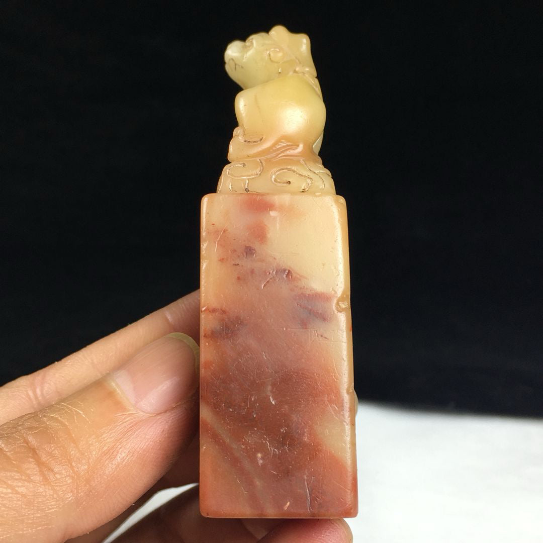 Chinese Antique Shoushan Stone Seal