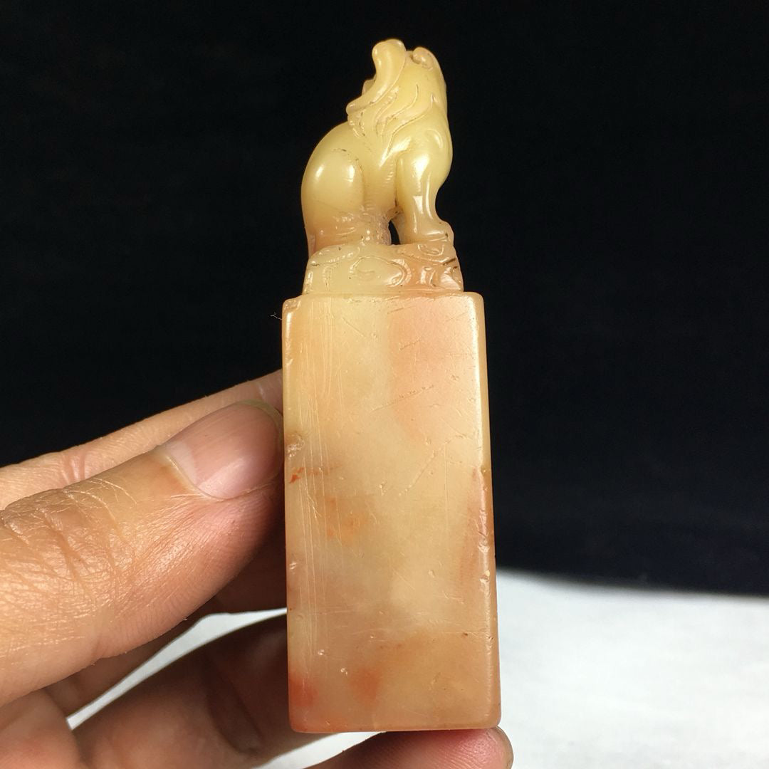 Chinese Antique Shoushan Stone Seal
