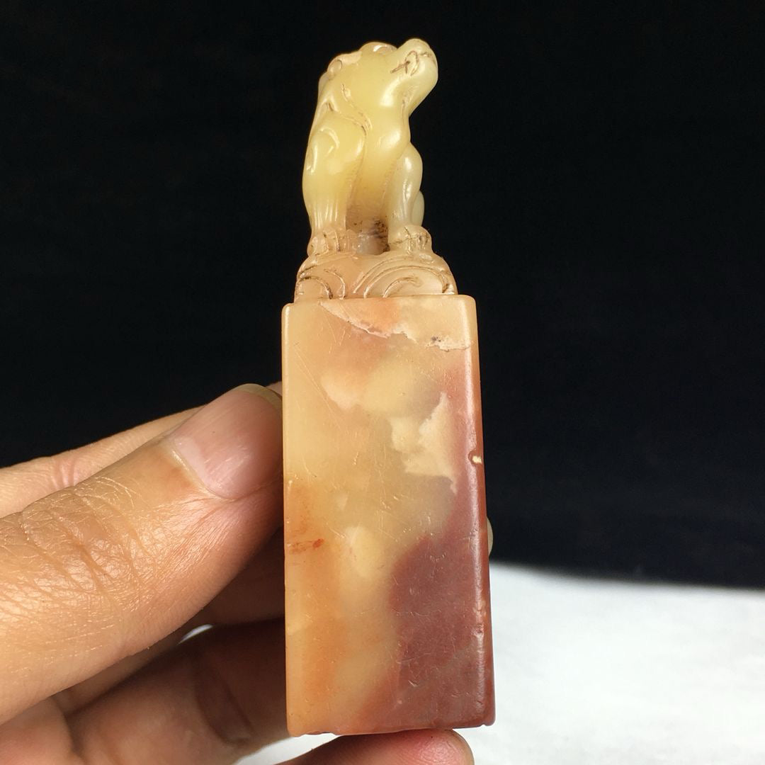 Chinese Antique Shoushan Stone Seal