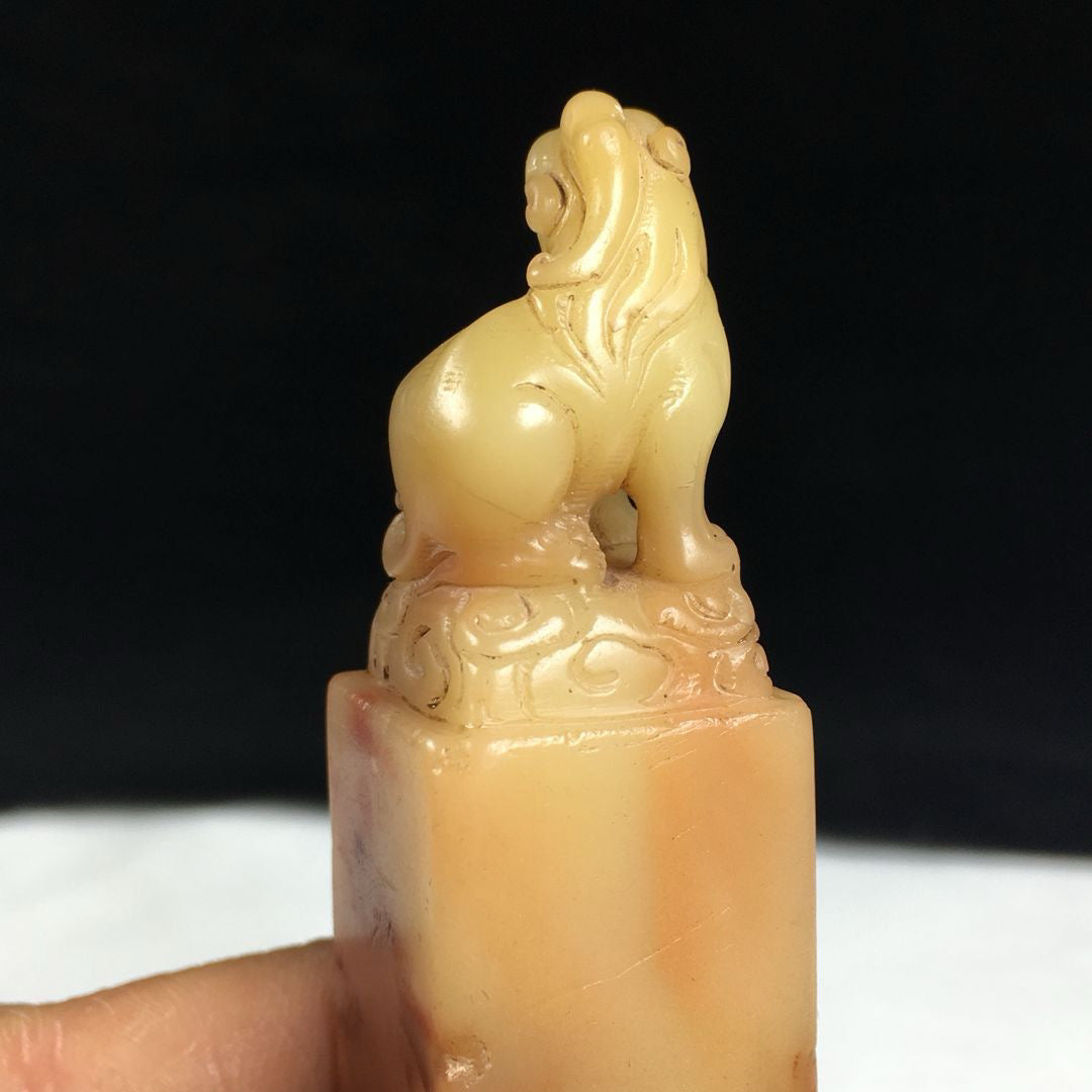Chinese Antique Shoushan Stone Seal