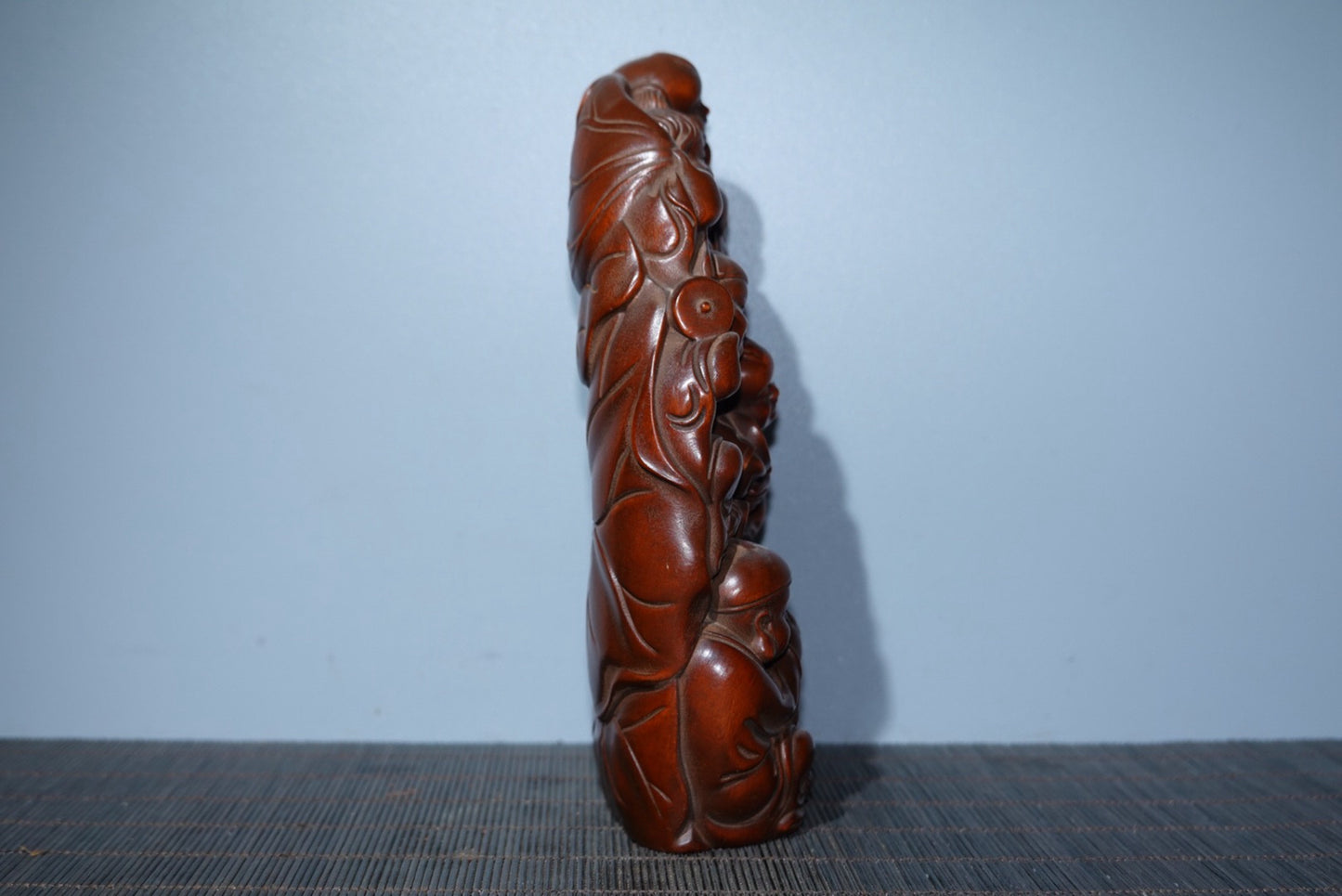 Huangyang wood carving and carving of Wuzi Dengke ornaments, furniture decorations, collectibles, gifts