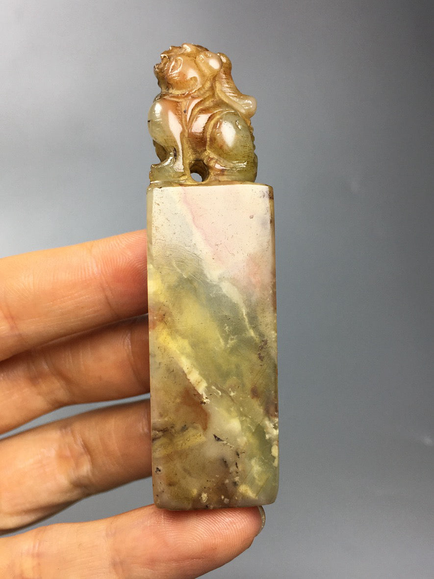 Chinese Antique Shoushan Stone Seal