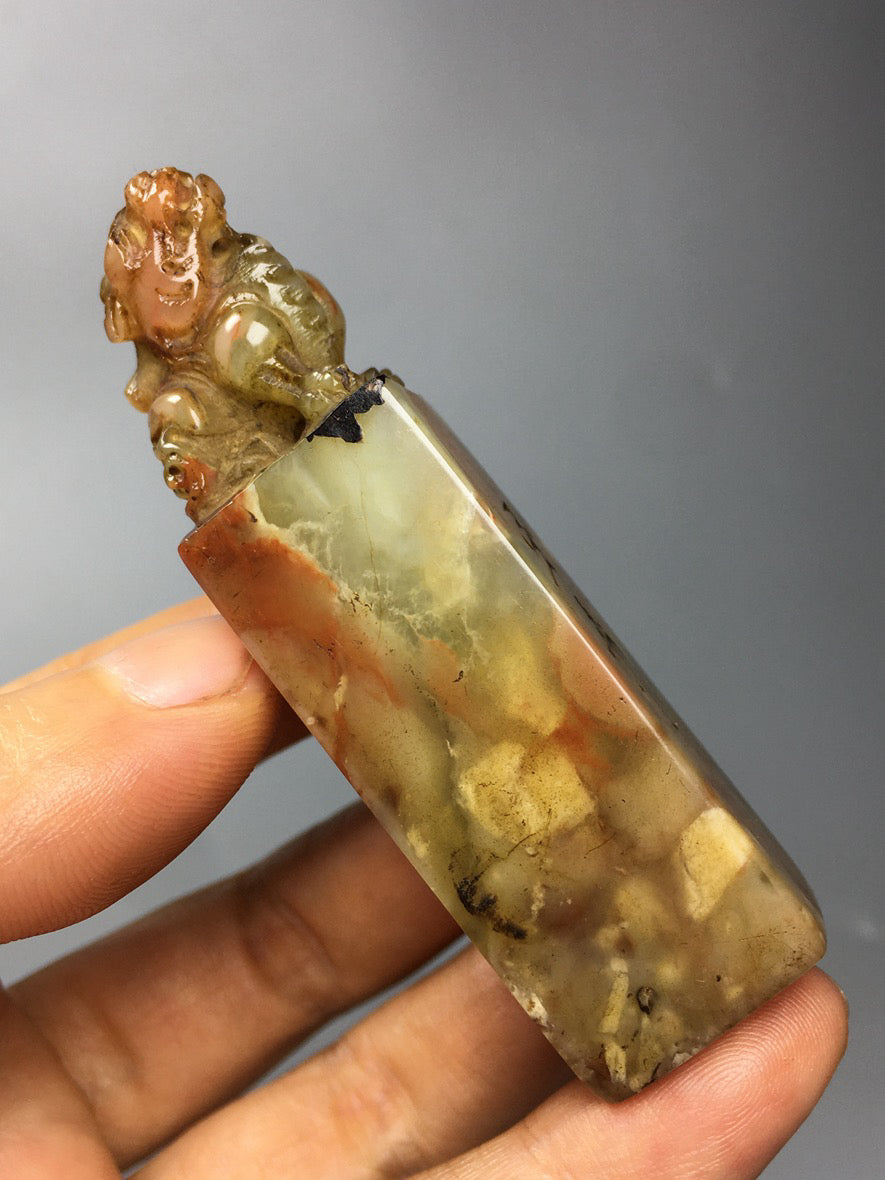Chinese Antique Shoushan Stone Seal