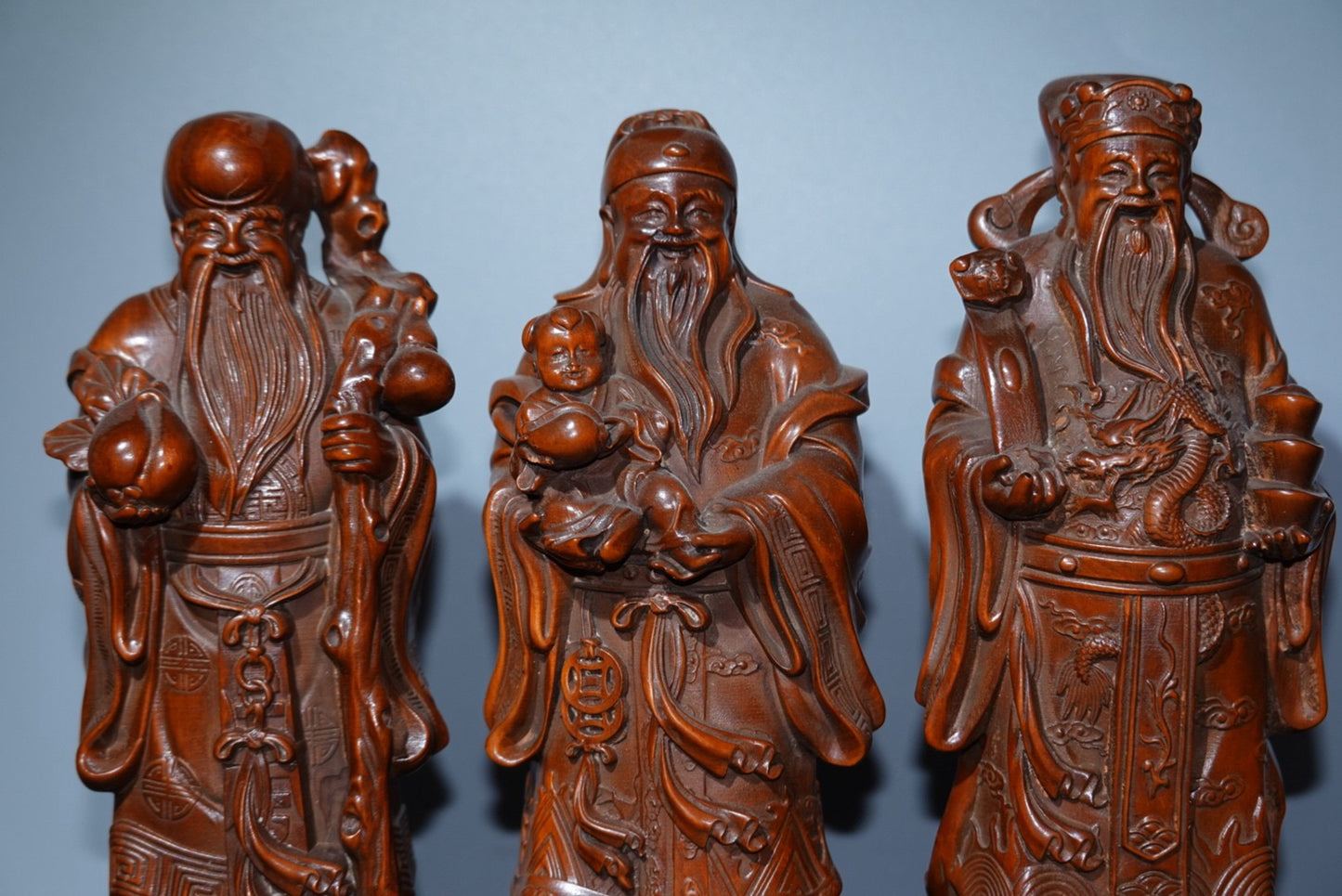 boxwood, fortune, fortune, longevity, three star ornaments, furniture decorations, collectibles, gifts