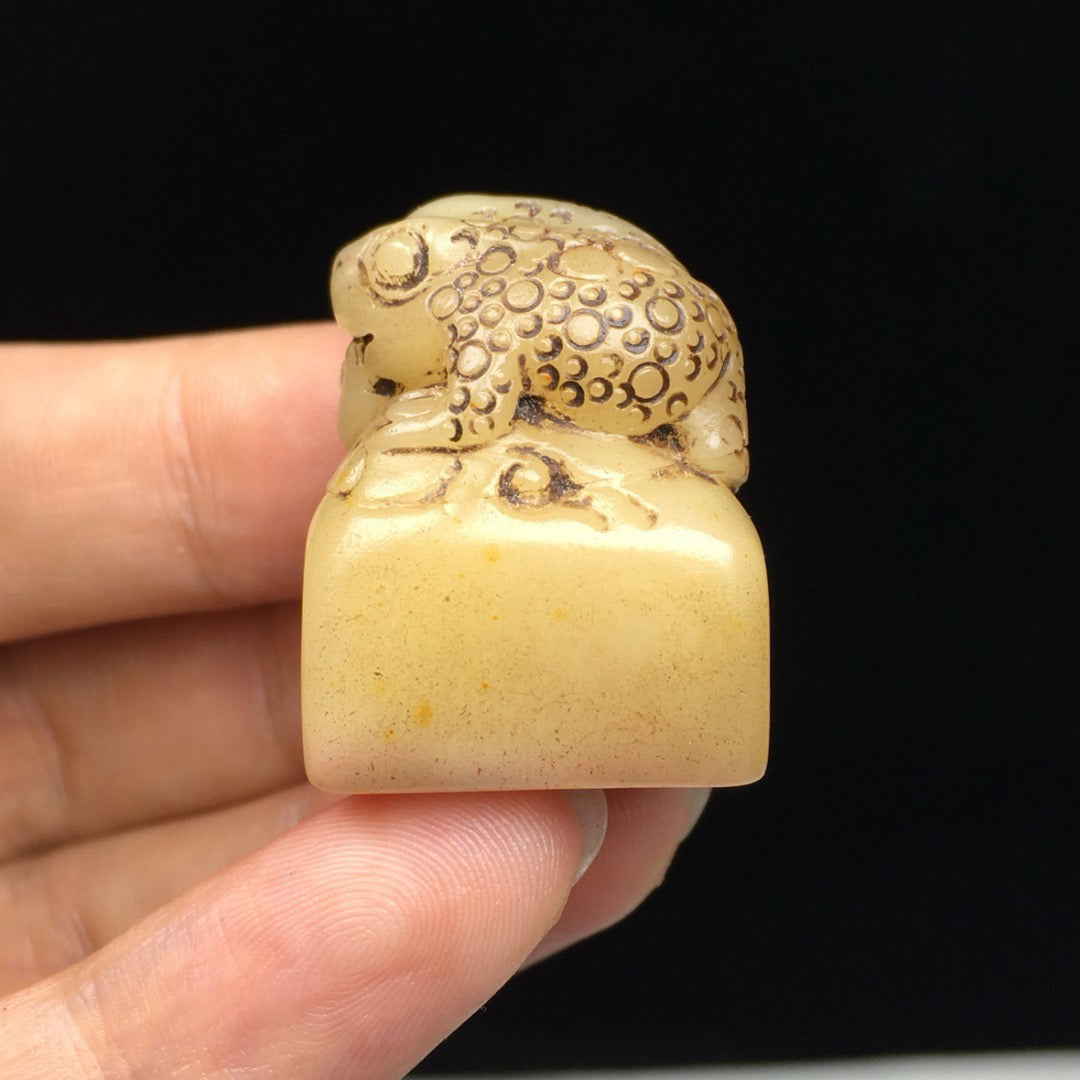 Chinese Antique Shoushan Stone Seal