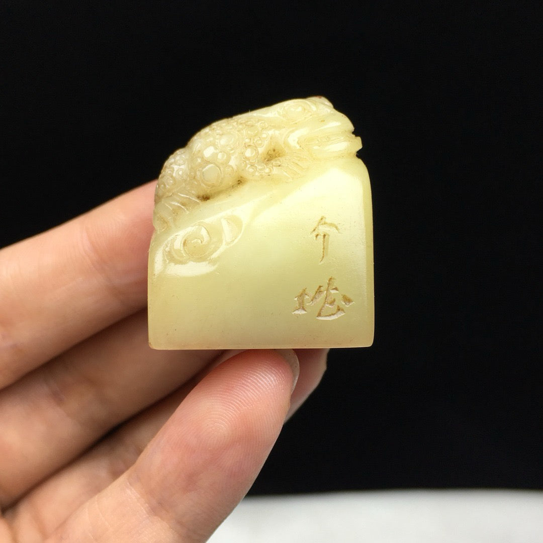 Chinese Antique Shoushan Stone Seal