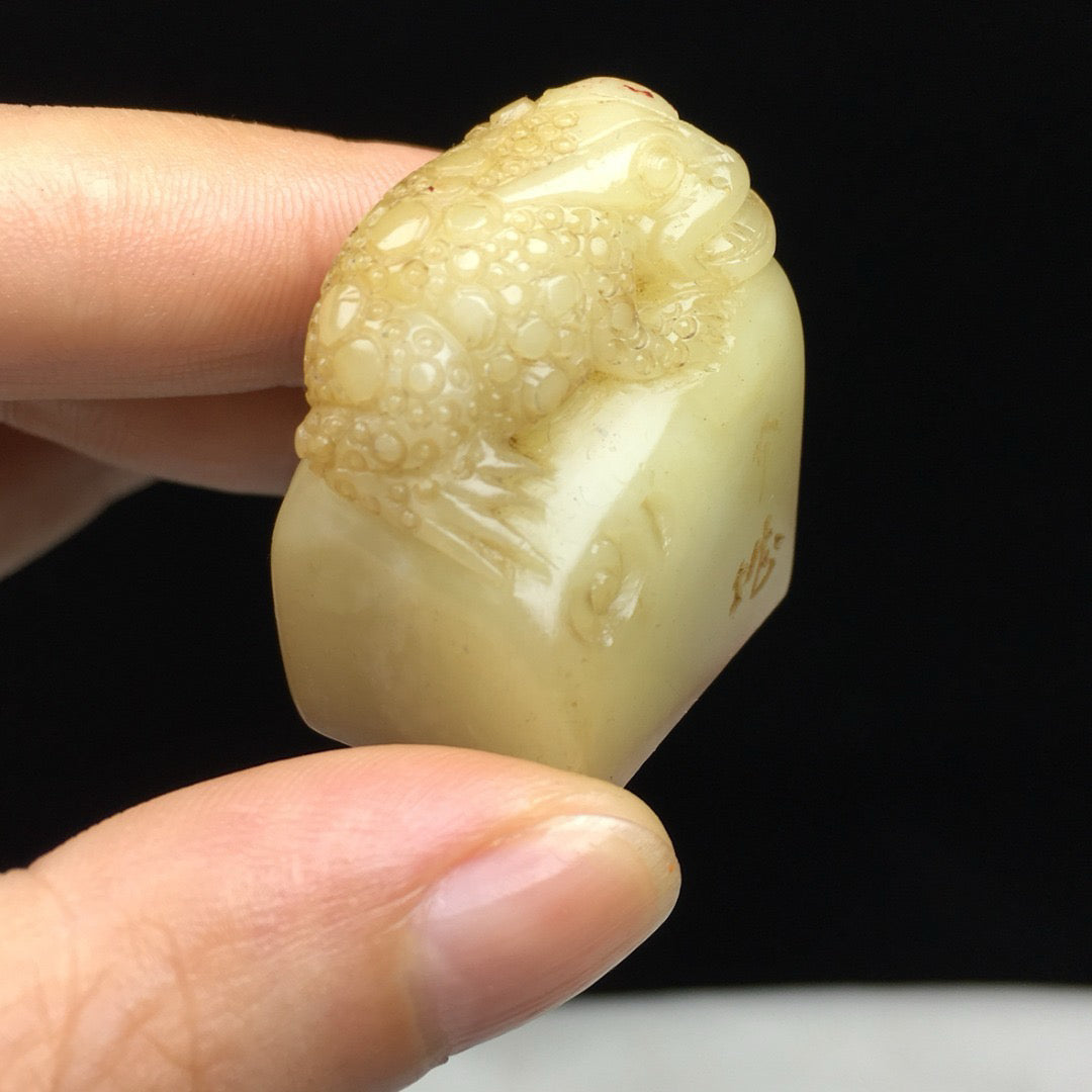 Chinese Antique Shoushan Stone Seal