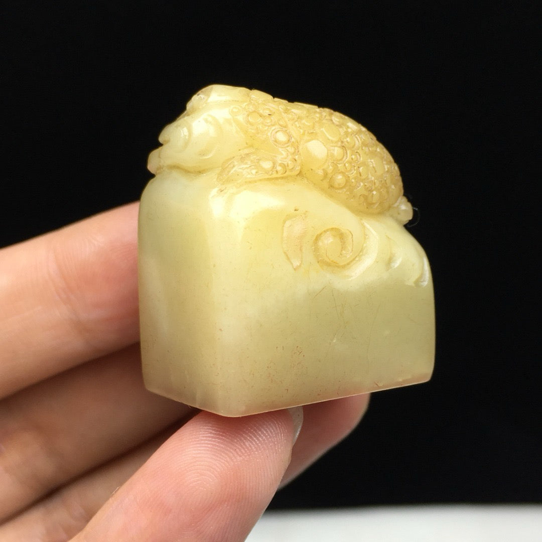 Chinese Antique Shoushan Stone Seal