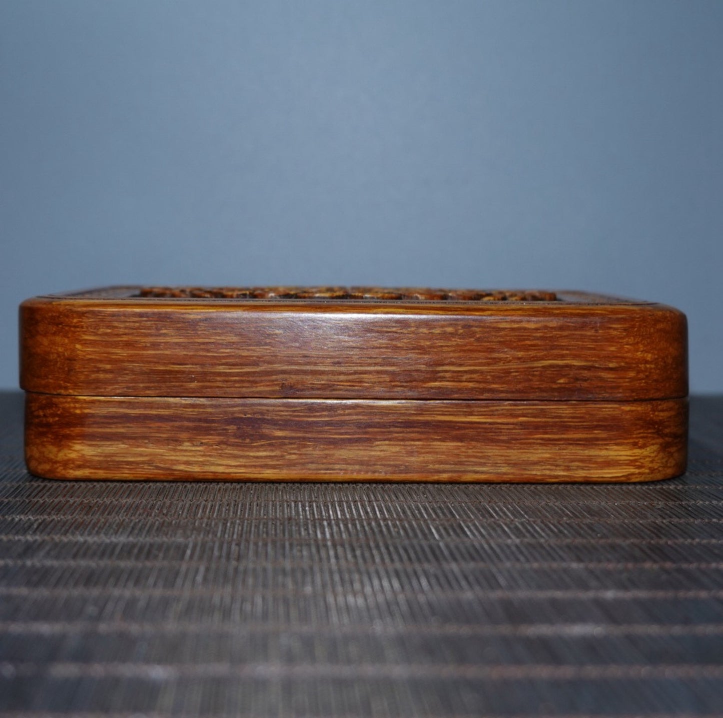 Collection Huangyang Wood Carved Inkstone Box