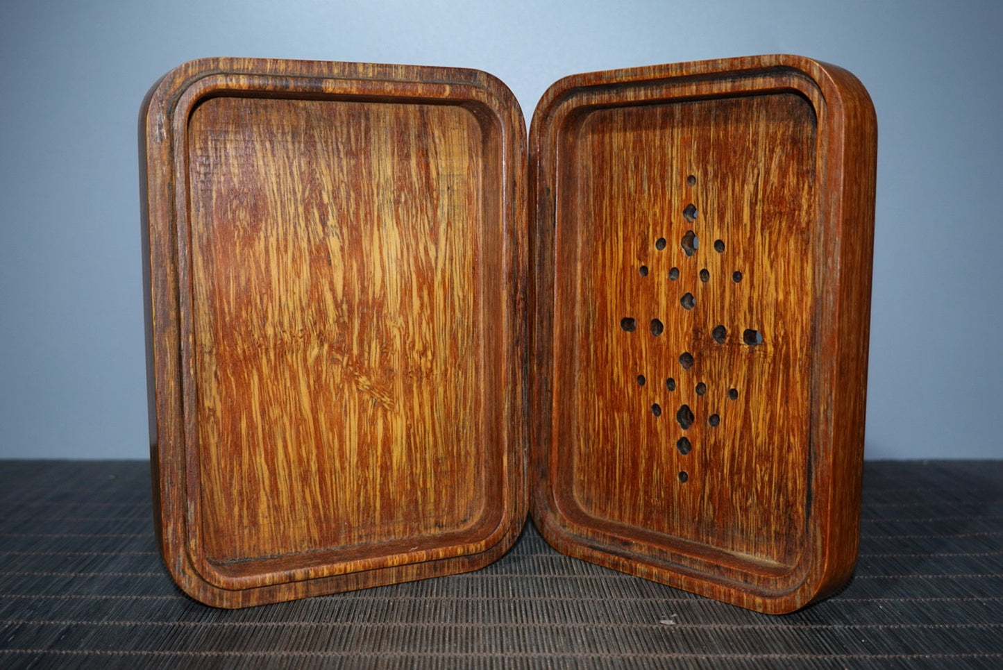 Collection Huangyang Wood Carved Inkstone Box