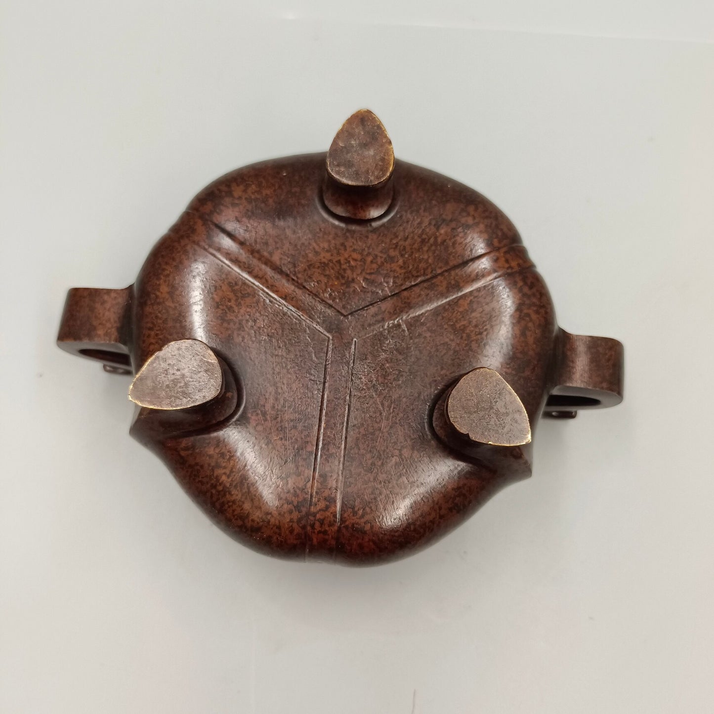 Chinese antique pure copper incense hanging furnace ornaments