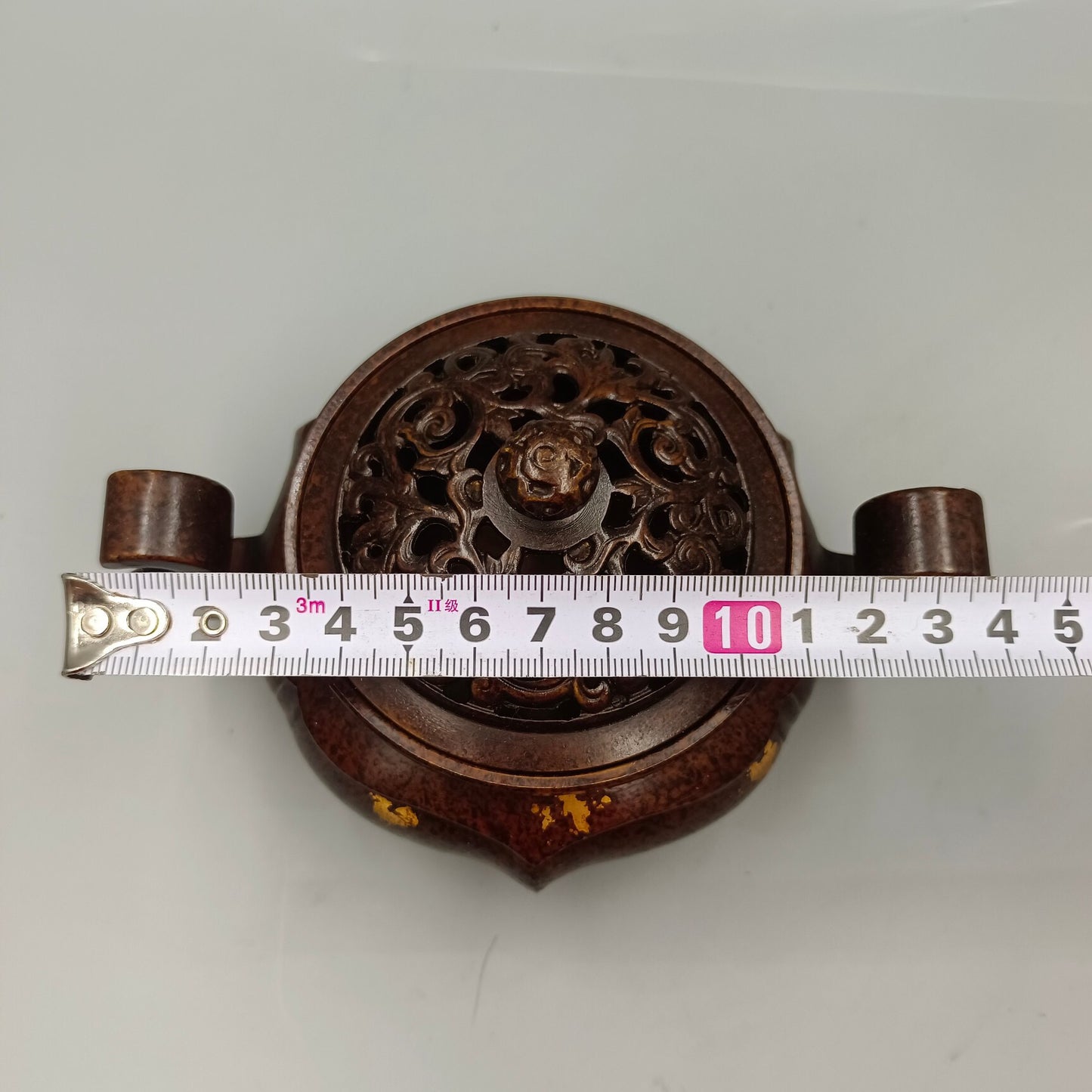 Chinese antique pure copper incense hanging furnace ornaments