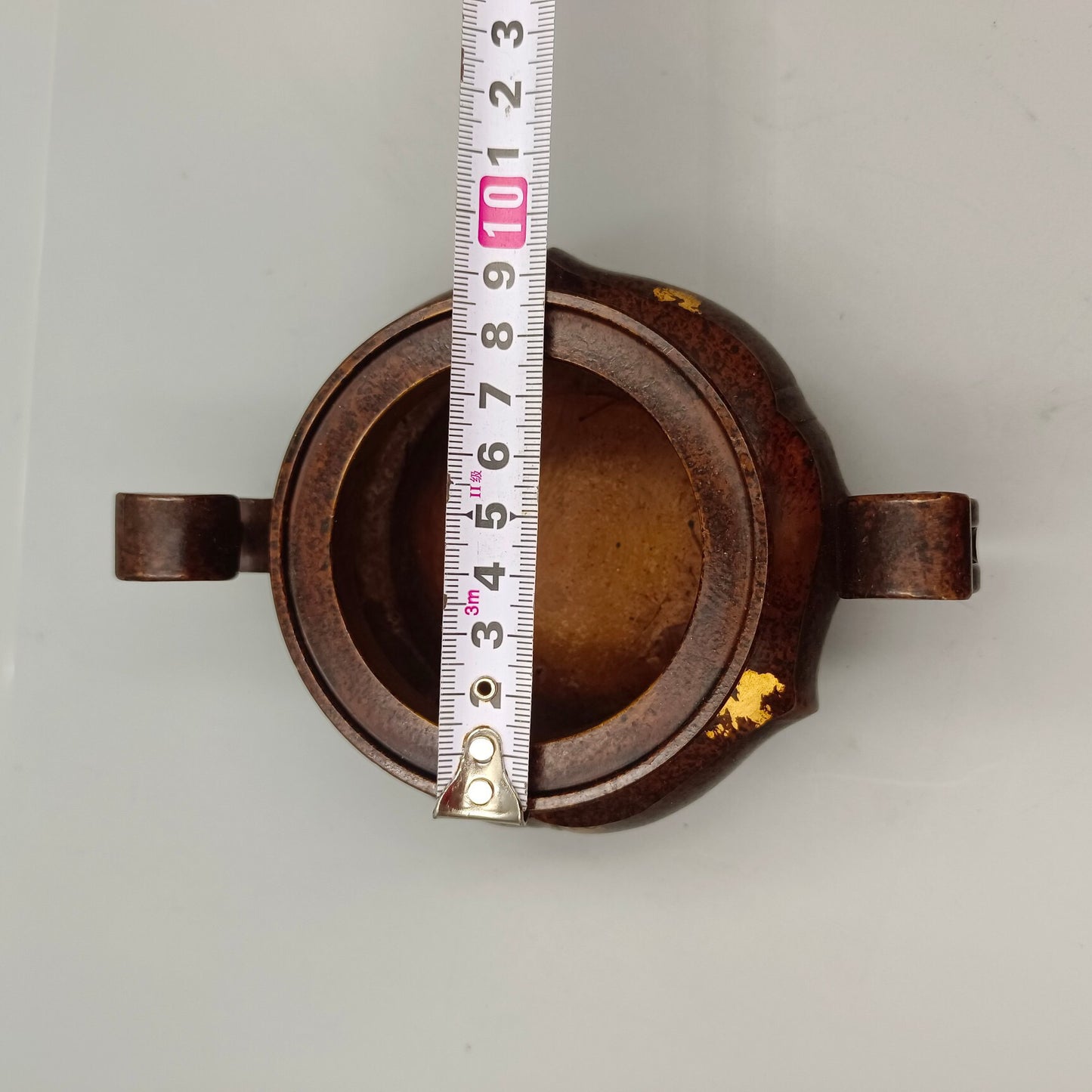 Chinese antique pure copper incense hanging furnace ornaments