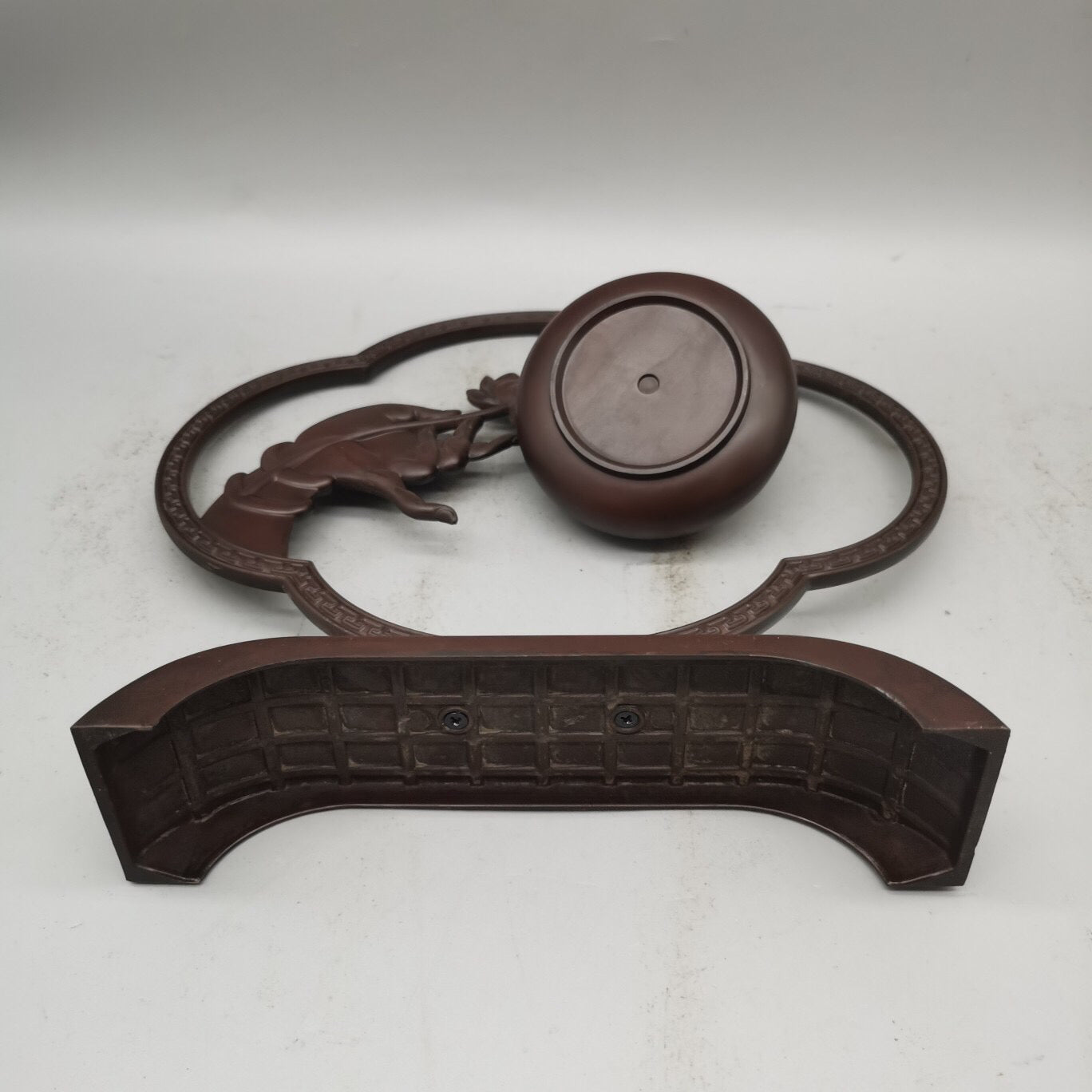 Chinese antique pure copper incense hanging furnace ornaments