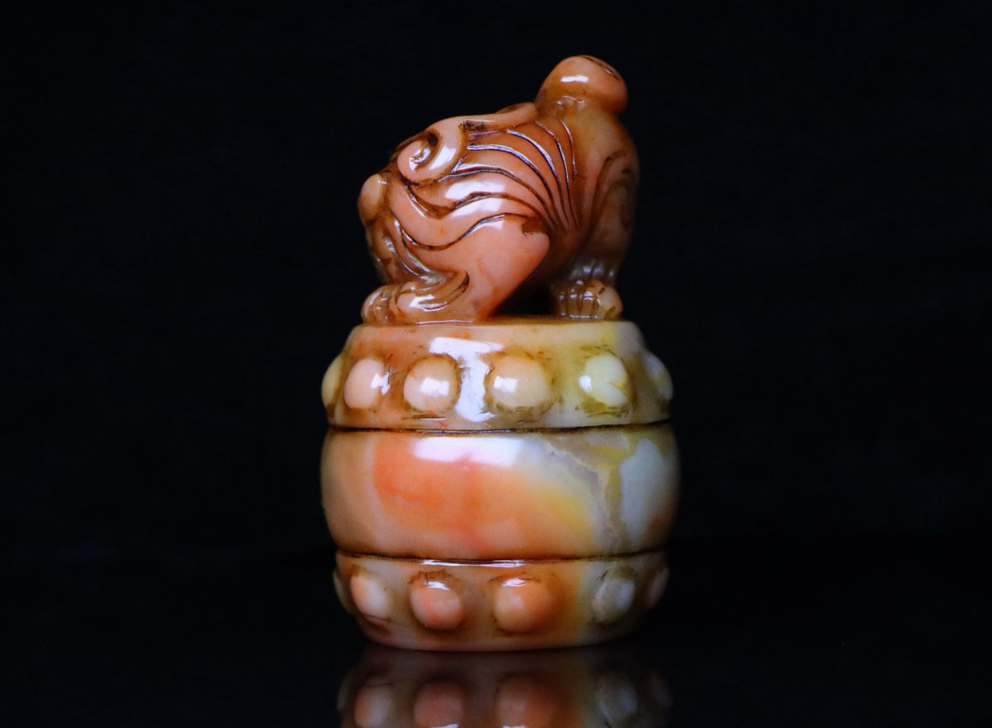 Chinese Antique Shoushan Stone Seal