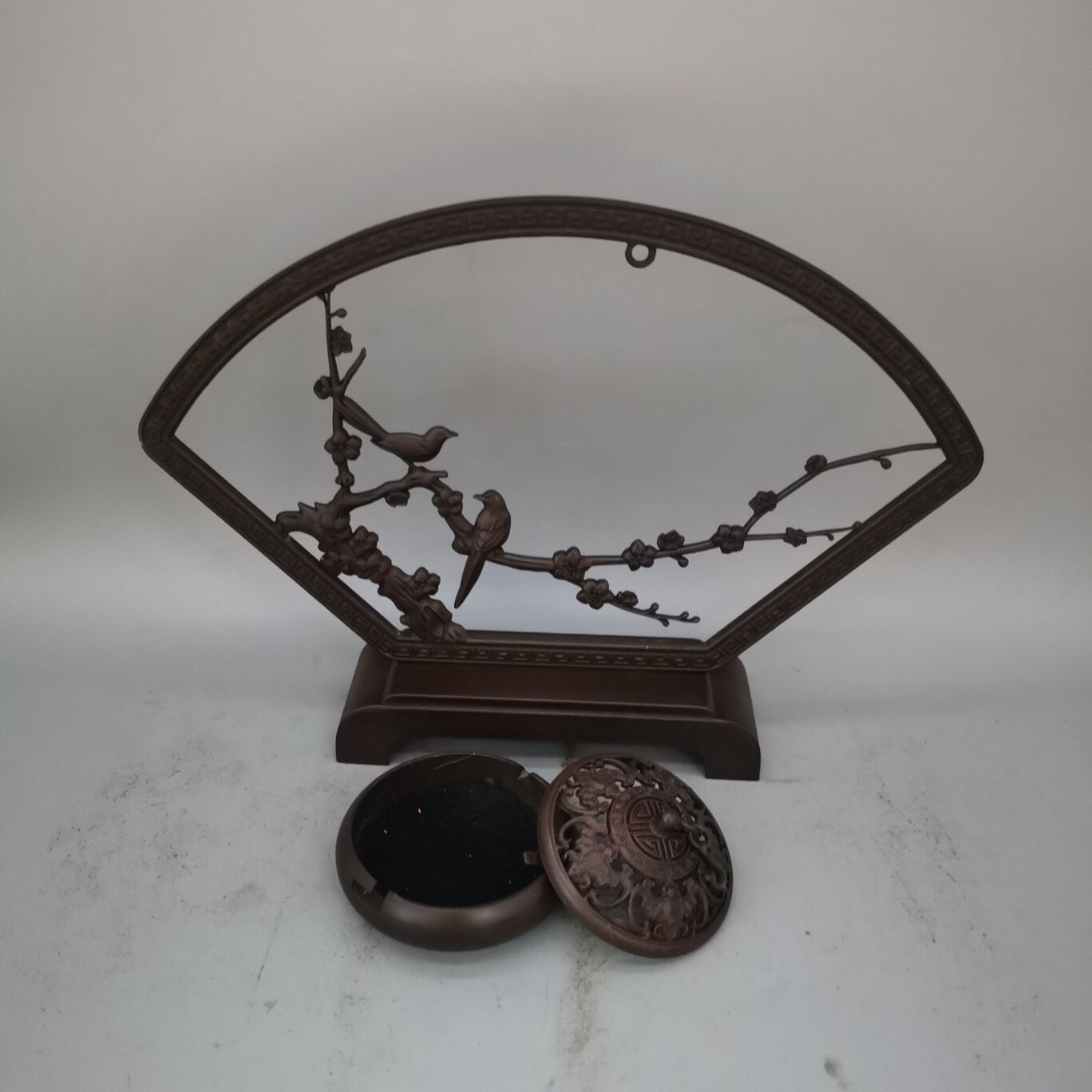 Chinese antique pure copper incense hanging furnace ornaments