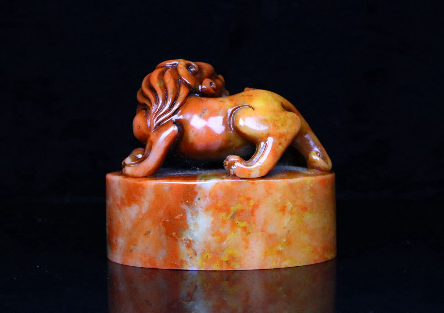 Chinese Antique Shoushan Stone Seal