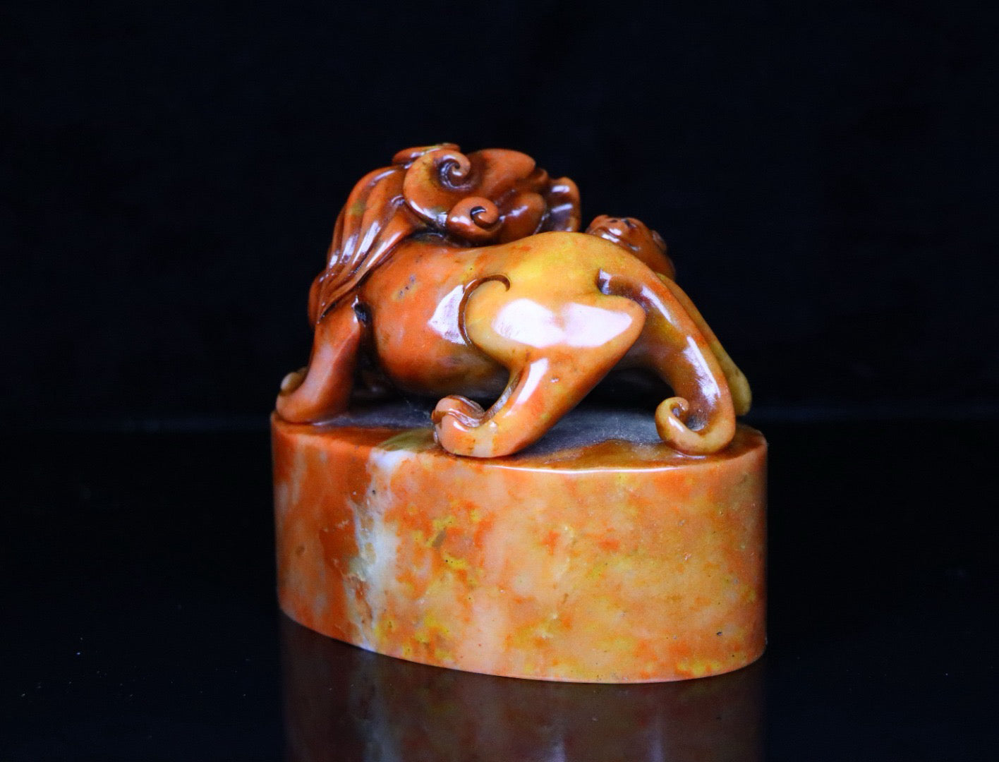Chinese Antique Shoushan Stone Seal