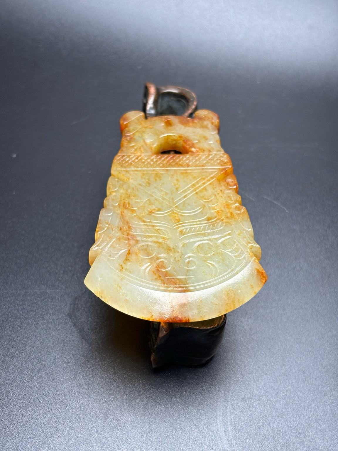 Chinese antique Hotan Jade axe