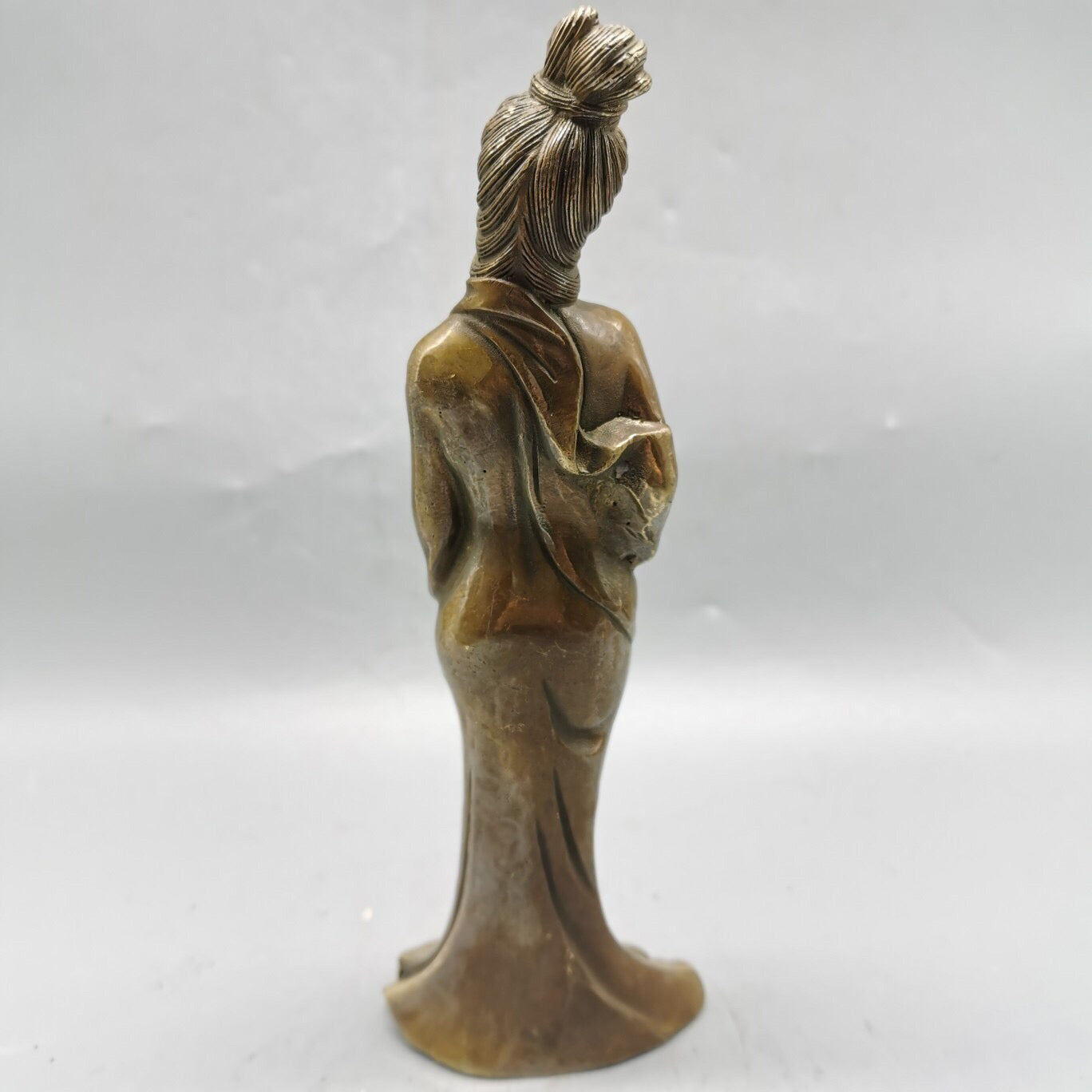 Chinese antique pure copper beauty ornaments