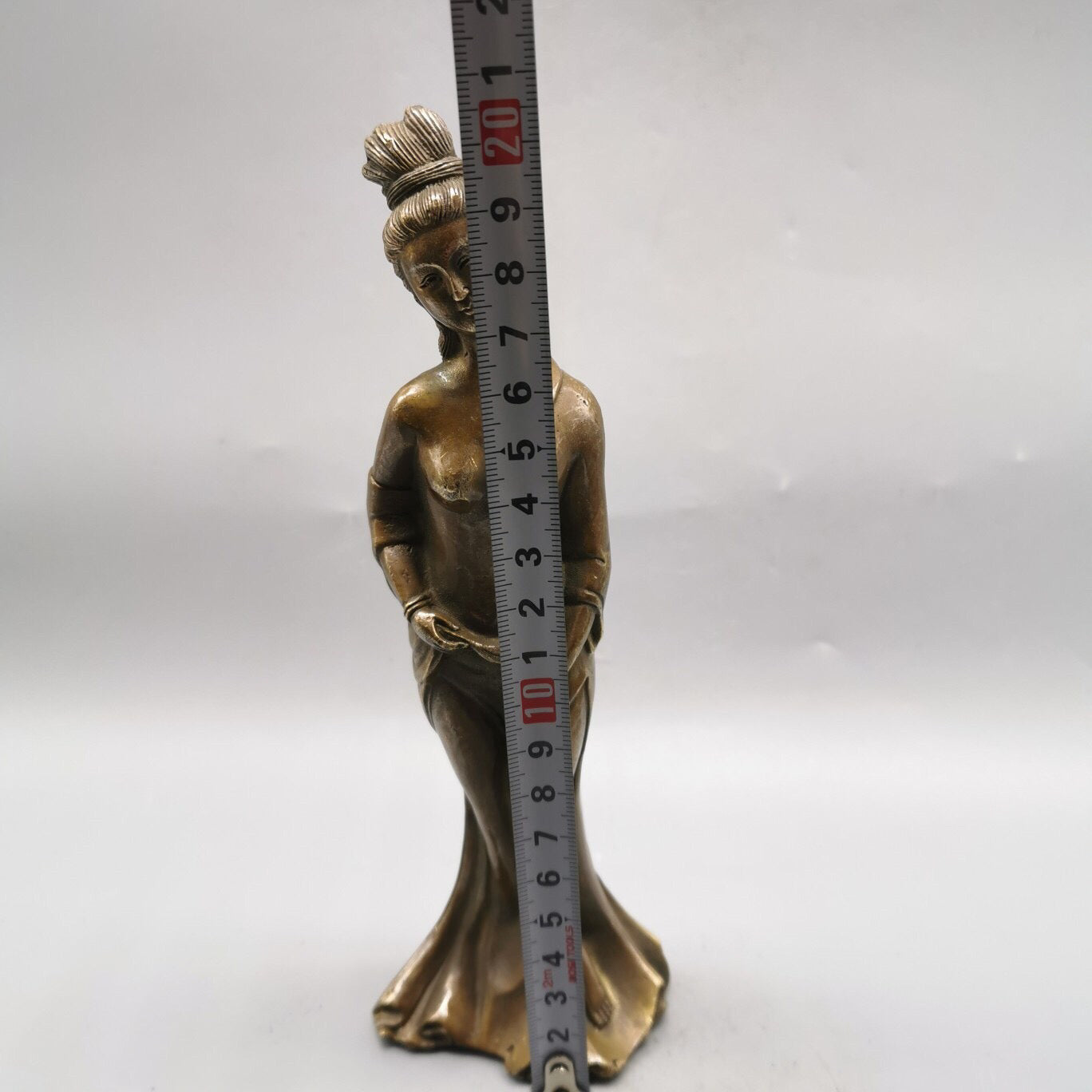 Chinese antique pure copper beauty ornaments