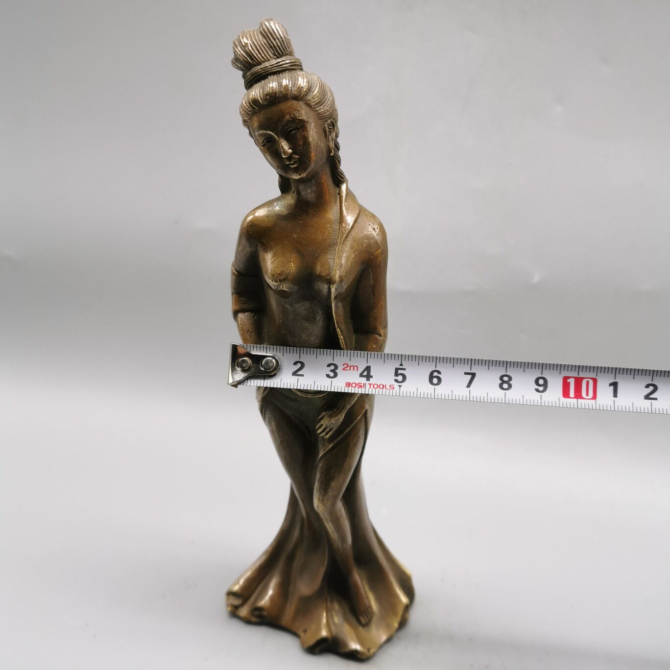 Chinese antique pure copper beauty ornaments