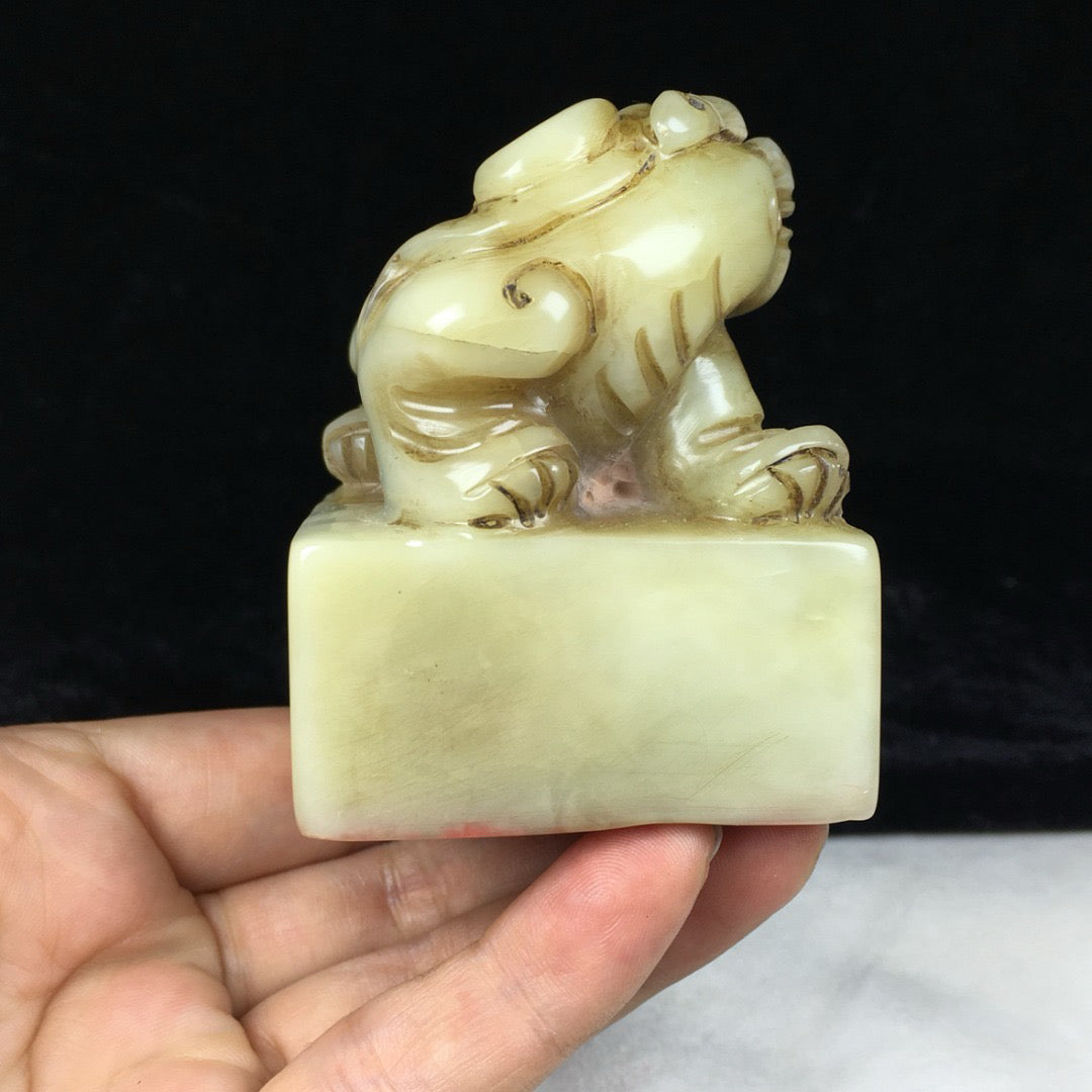 Chinese Antique Shoushan Stone Seal