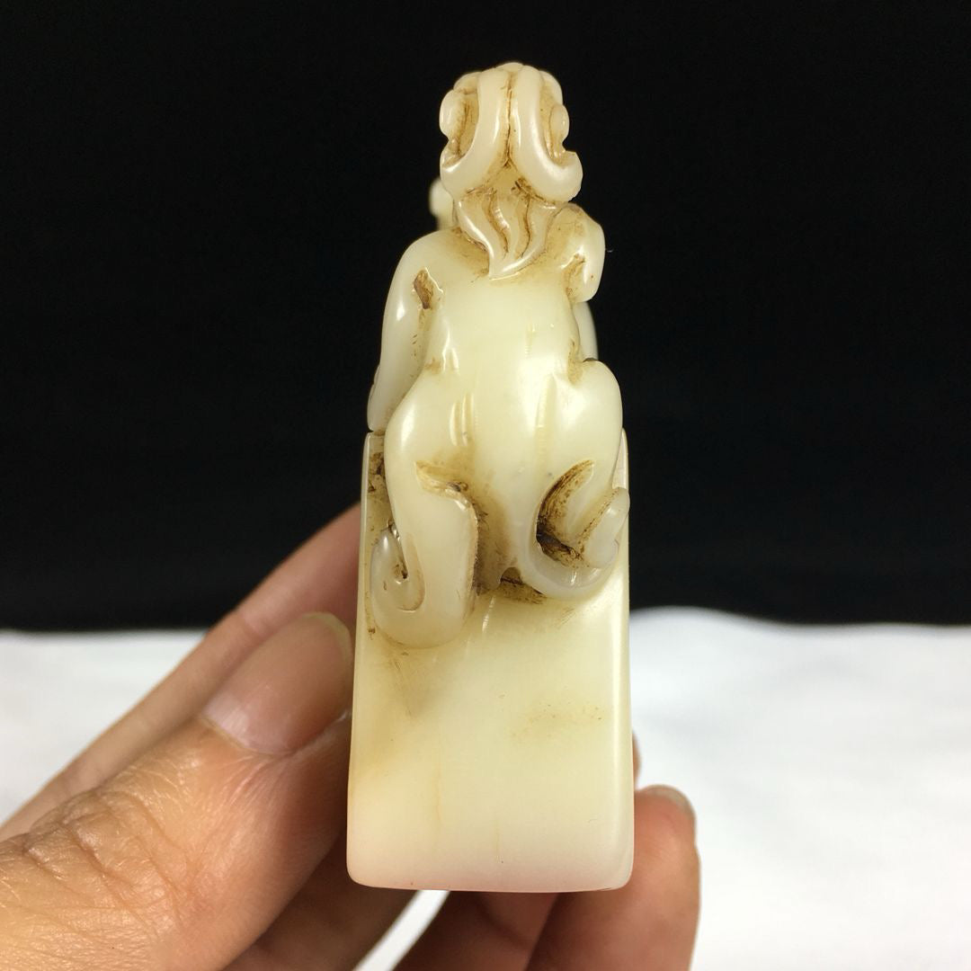 Chinese Antique Shoushan Stone Seal