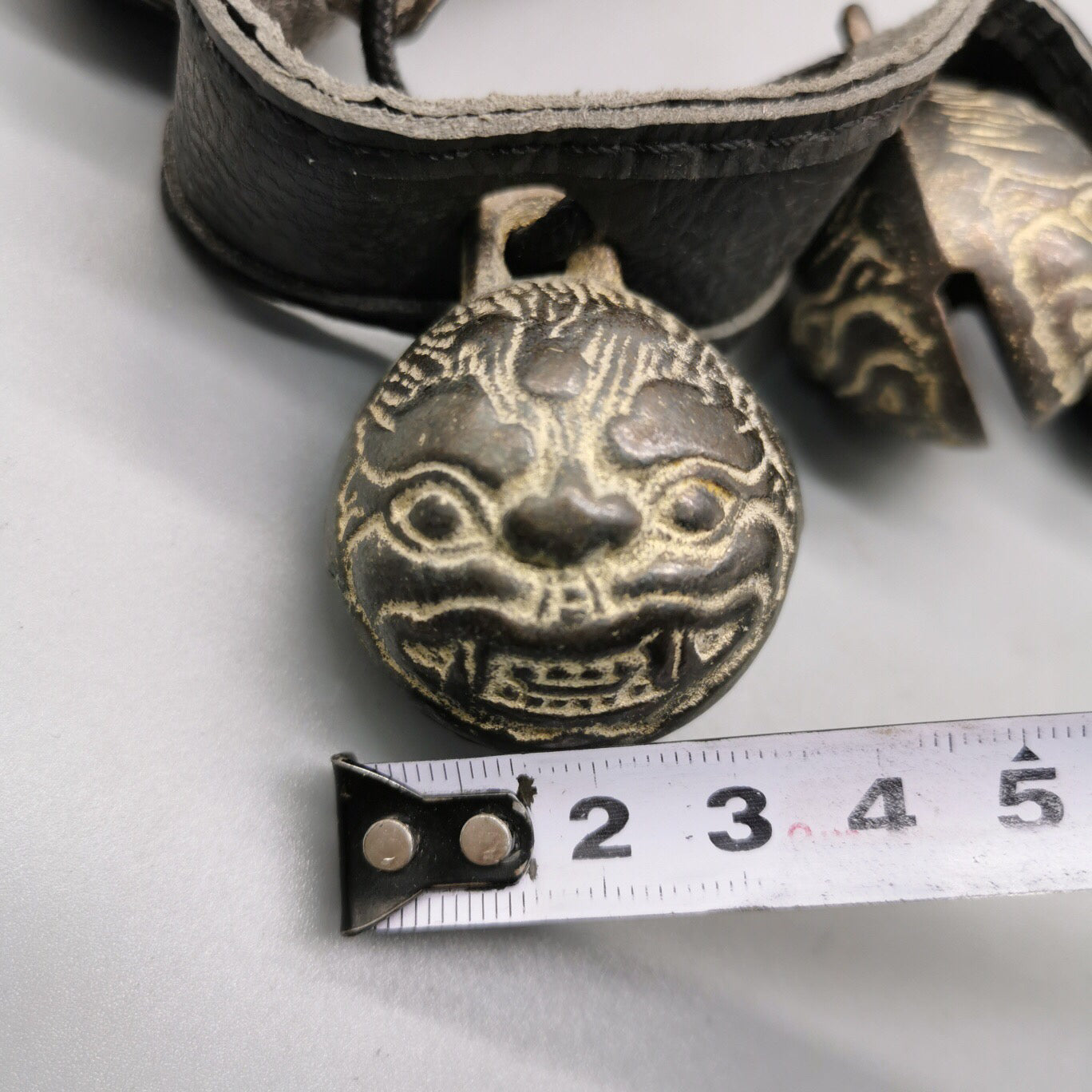 Chinese antique pure copper horse bell