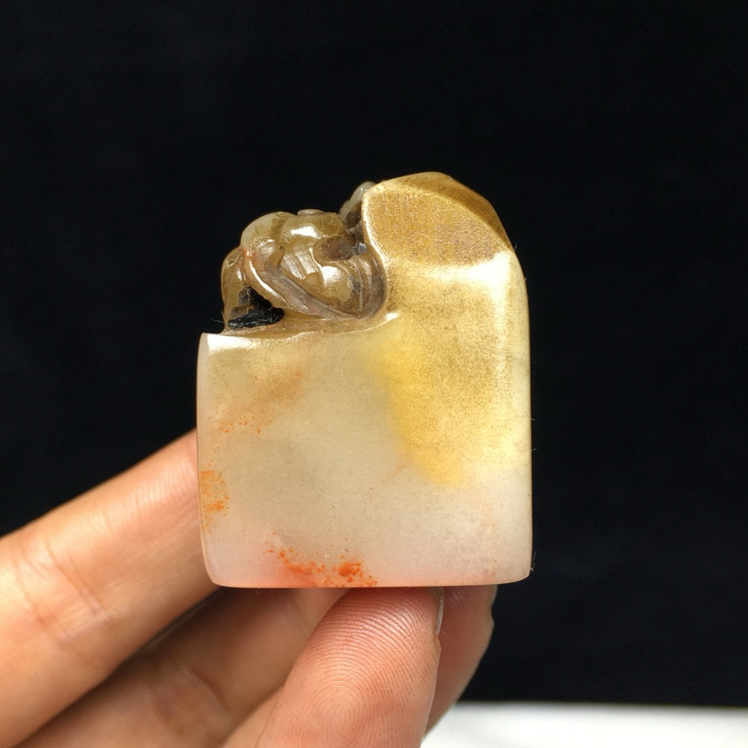 Chinese Antique Shoushan Stone Seal