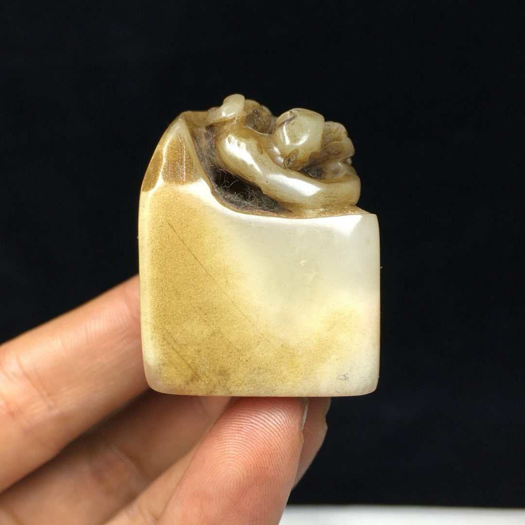 Chinese Antique Shoushan Stone Seal